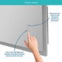 GRADE A1 - Rectangular LED Bathroom Mirror with Bluetooth & Shaver Socket 1200 x 800mm - Divine