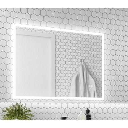 GRADE A1 - Divine Illuminated Touch Sensor Mirror with Bluetooth 1200 x 800mm