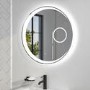 GRADE A1 - Round LED Bathroom Mirror with Demister 700mm - Aries