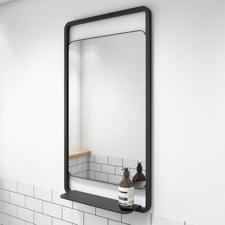 mirror bathroom frame