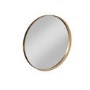 GRADE A2 - Alcor Brushed Gold Bathroom Mirror - 800 x 800mm