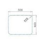 ONLY OPENED - Single Bowl Undermount Chrome Stainless Steel Kitchen Sink - Enza Isabella