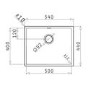 GRADE A2 - Single Bowl Undermount and Inset Chrome Stainless Steel Kitchen Sink - Enza Yara