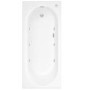 Alton Single Ended Bath with 6 Jet Whirlpool System - 1800 x 800mm