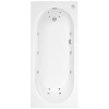 Single Ended Whirlpool Spa Bath with 14 Whirlpool Jets 1800 x 800mm - Alton
