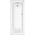BeBa_26234 Single Ended Whirlpool Spa Bath with 14 Whirlpool Jets 1800 x 800mm - Rutland