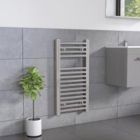 Chrome Heated Towel Rail Radiator 800 x 450mm - Dune Chrome Heated Towel Rail Radiator 800 x 450mm - Dune