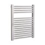 Chrome Heated Towel Rail Radiator 800 x 600mm - Dune