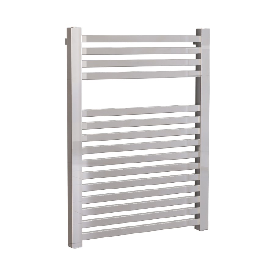 Chrome Heated Towel Rail Radiator 800 x 600mm - Dune