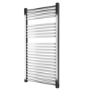 GRADE A1 - Dune Chrome Heated Towel Rail - 1200 x 600mm