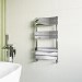 Chrome Towel Radiator 800 x 450mm - Tundra