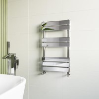 Chrome Towel Radiator 800 x 450mm - Tundra
