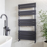 Anthracite Towel Radiator 1200 x 600mm - Tundra