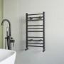 Anthracite Towel Radiator 800 x 450mm - Sahara