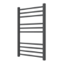 GRADE A1 - Sahara Anthracite Heated Towel Rail - 800 x 600mm