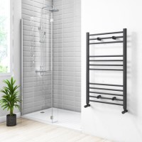 Anthracite Heated Towel Rail Radiator 1000 x 600mm - Sahara Anthracite Heated Towel Rail Radiator 1000 x 600mm - Sahara