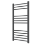 GRADE A1 - Sahara Anthracite Heated Towel Rail - 1000 x 600mm