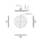 Standard Round Shower Head 200mm