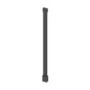 Frameless 700mm Black Wet Room Shower Screen with Ceiling Support Bar - Live Your Colour