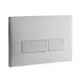 Brushed Stainless Steel Finish Flush Plate