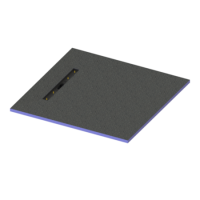 Blue Square Wet Room Shower Tray 900mm x 900mm - Live Your Colour Blue Square Wet Room Shower Tray 900mm x 900mm - Live Your Colour