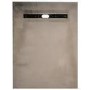 GRADE A1 - Rectangular Wet Room Shower Tray Blue with End Waste Position 1200 x 900mm - Live Your Colour