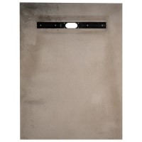 GRADE A1 - Rectangular Wet Room Shower Tray Blue with End Waste Position 1200 x 900mm - Live Your Colour