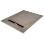 GRADE A1 - Rectangular Wet Room Shower Tray Blue with End Waste Position 1200 x 900mm - Live Your Colour