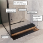 1200x1200mm Wet Room Shower Tray- Live Your Colour