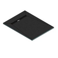 1600x900mm Rectangular Wet Room Shower Tray with 600mm Linear End Waste Position - Live Your Colour