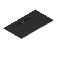 1800x900mm Rectangular Wet Room Shower Tray with 600mm Linear Offset Waste Position - Live Your Colour 1800x900mm Rectangular Wet Room Shower Tray with 600mm Linear Offset Waste Position - Live Your Colour