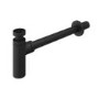 Designer Bottle trap - Round - Black