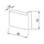 Chrome Robe Hook