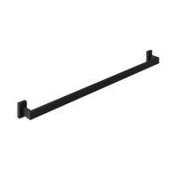 Black Single Towel Bar Black Single Towel Bar