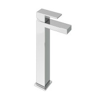 Tall Chrome Mono Basin Mixer Tap - Lex