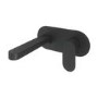 Hue Black Wall Mounted Basin Mixer Tap