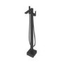 Lex Black Freestanding Bath Shower Mixer Tap