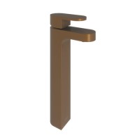 Tall Bronze Mono Basin Mixer Tap - Hue