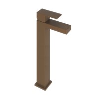 Tall Bronze Mono Basin Mixer Tap - Lex
