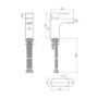 Nickel Mono Basin Mixer Tap - Hue