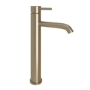 Tall Nickel Mono Basin Mixer Tap - Kuro
