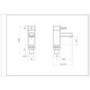 Chrome Bath Pillar Taps - Form