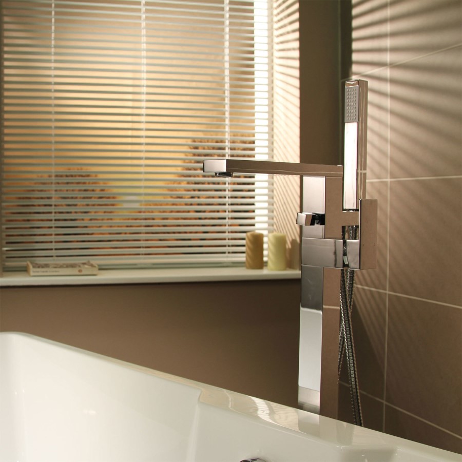 GRADE A1 - Cube Freestanding Bath Filler
