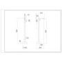 GRADE A1 - Cube Freestanding Bath Filler