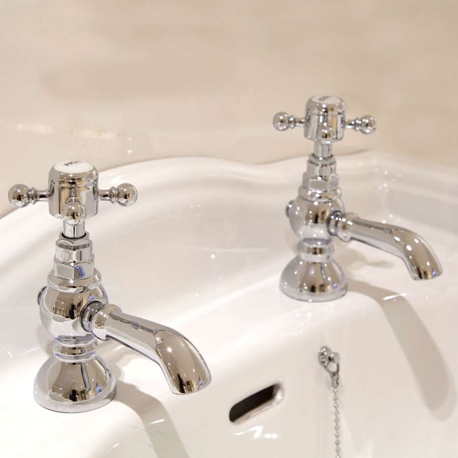 GRADE A1 - Oxford Basin Pillar Taps