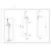 Wave Bath Shower and Basin Tap Pack
