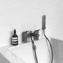 GRADE A1 - Gunmetal Bath Shower Mixer Tap - Maxton Range