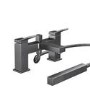 GRADE A1 - Gunmetal Bath Shower Mixer Tap - Maxton Range