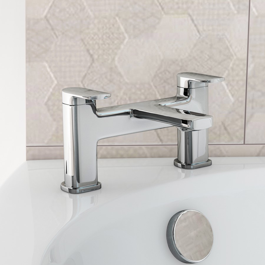 Chrome Bath Mixer Tap - Meko