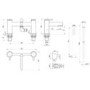 Chrome Bath Shower Mixer Tap - Boca